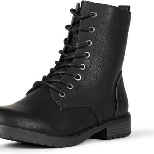Lace-Up Combat Boots