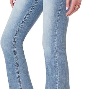 Bootcut Jeans for Women Mid-Rise Insta Stretch Denim